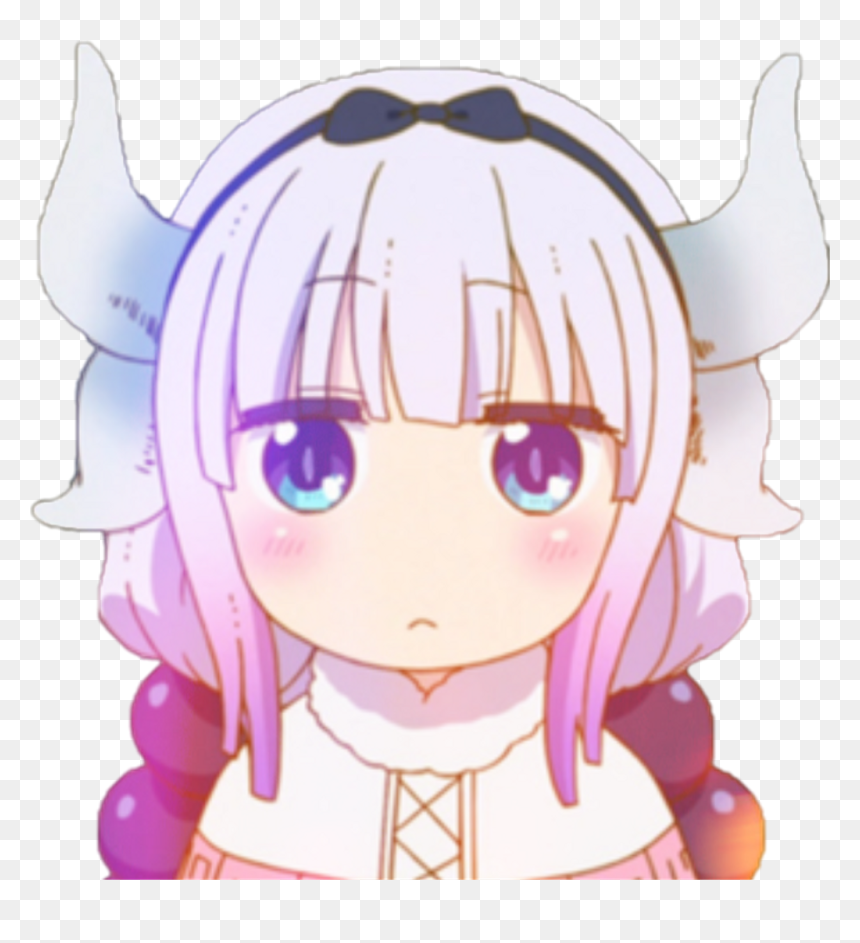 Miss Kobayashi"s Dragon Maid Kanna , Png Download - Miss Kobayashi's Dragon Maid Kanna Meme, Transparent Png - kanna png