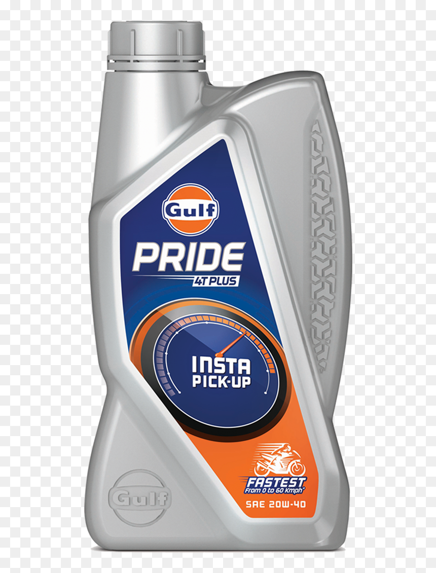 Gulf Pride 4t Plus 20w-40 - Gulf Engine Oil 20w40, HD Png Download - pride png
