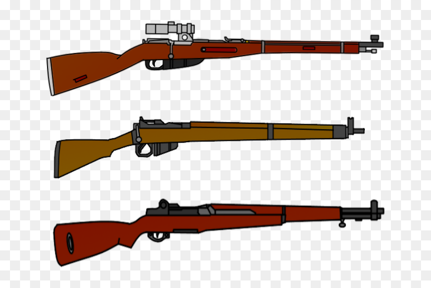 303 Enfield Rifle Vs Mosin Nagant, HD Png Download - m1 garand png