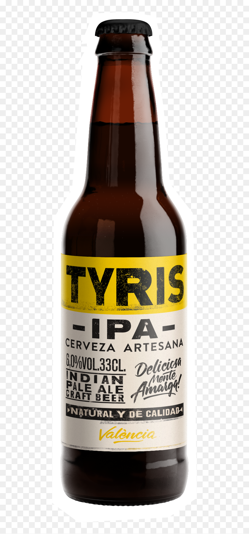 Clipart Beer Cerveza - Tyris Ipa, HD Png Download - cerveza corona png