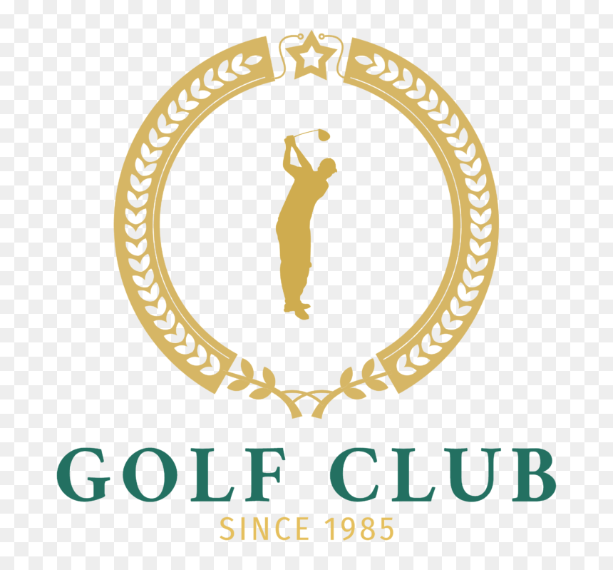 Golf Logo Template For A Golf Club 1556c - Skeleton Mirror Wall Clock, HD Png Download - golf logo png