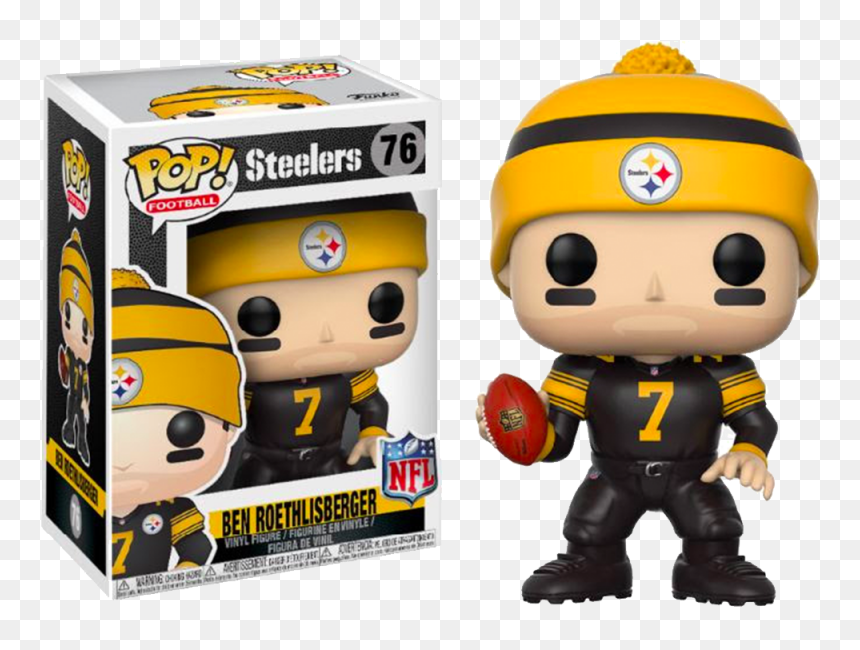Funko Pop Pittsburgh Steelers , Png Download - Funko Pop Ben Roethlisberger, Transparent Png - ben roethlisberger png