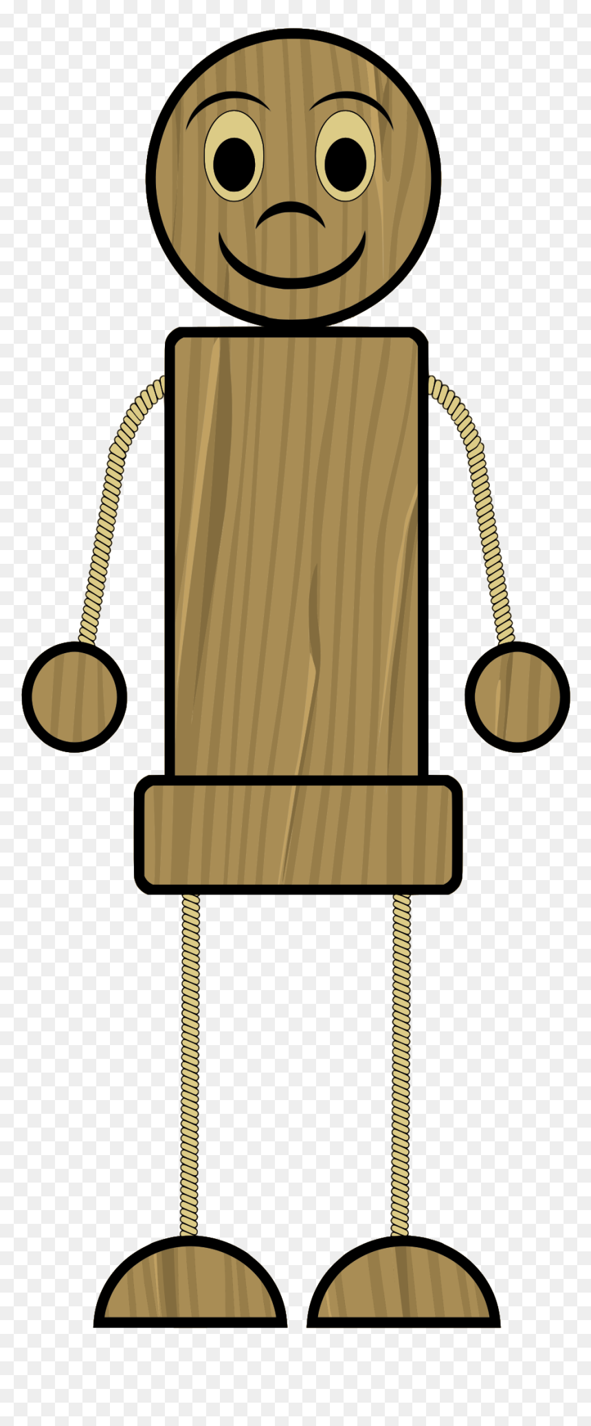 Muñeco De Madera Clip Arts - Png Muñeco, Transparent Png - madera png