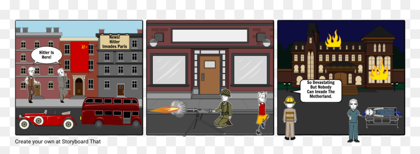 Chapter 7 Jekyll And Hyde Storyboard, HD Png Download - ww2 png