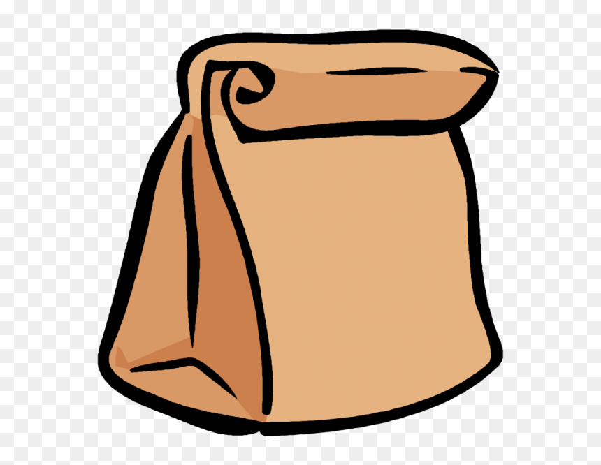 And Snacks Chabad Of - Brown Bag Clip Art, HD Png Download - snacks png