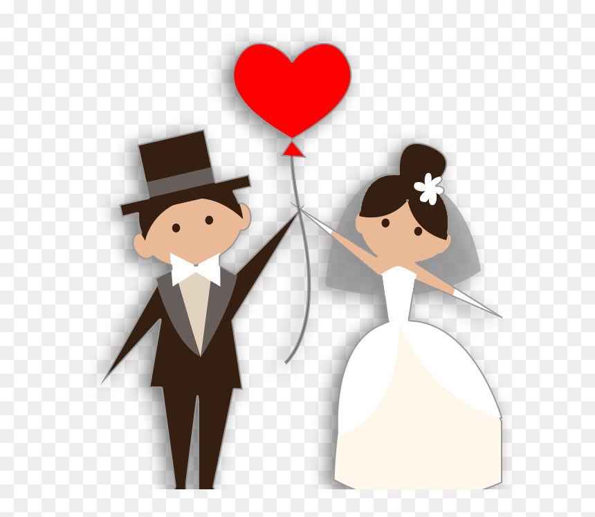 Thumb Image - Transparent Bride And Groom Png, Png Download - boda png