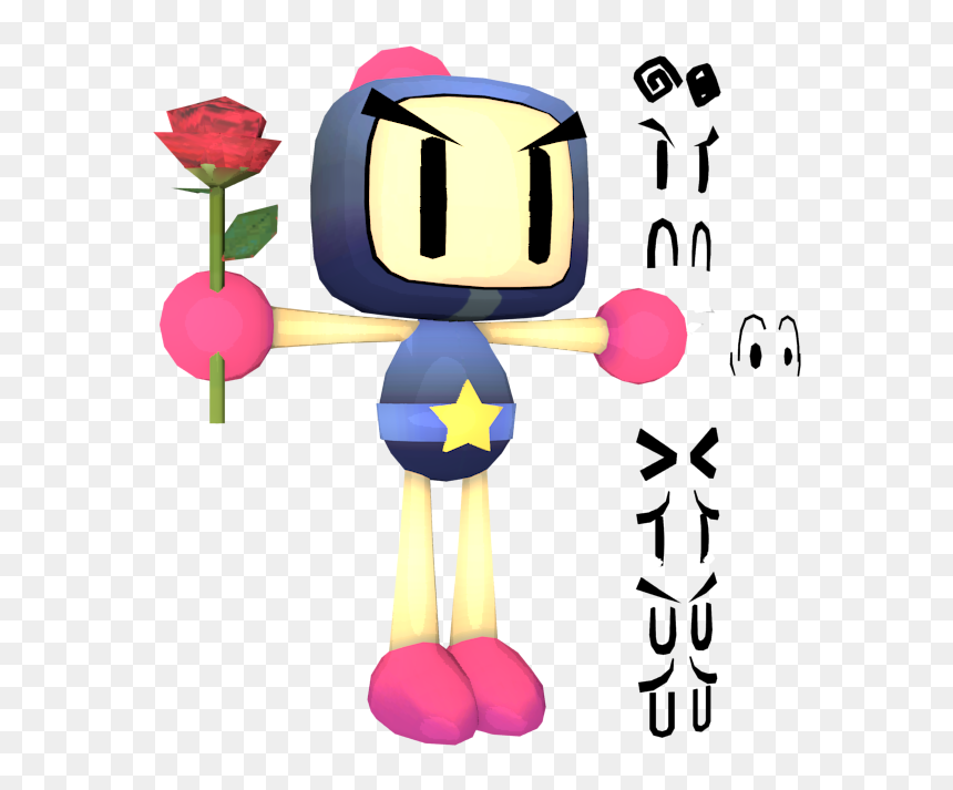 Download Zip Archive - Super Bomberman R Black, HD Png Download - bomberman png