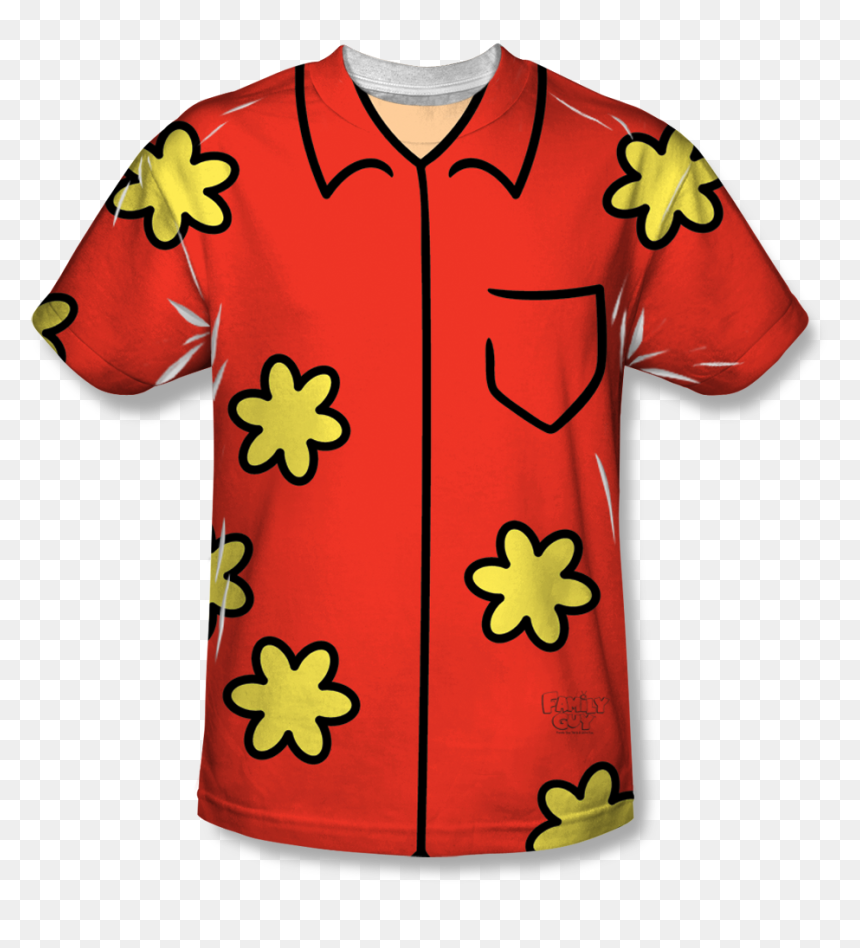 Family Guy Quagmire Costume Short Sleeve T-shirt 100% - Quagmire Family Guy Shirt, HD Png Download - quagmire png