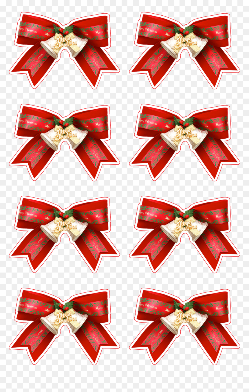 Laço De Natal Para Imprimir, HD Png Download - molduras de natal png