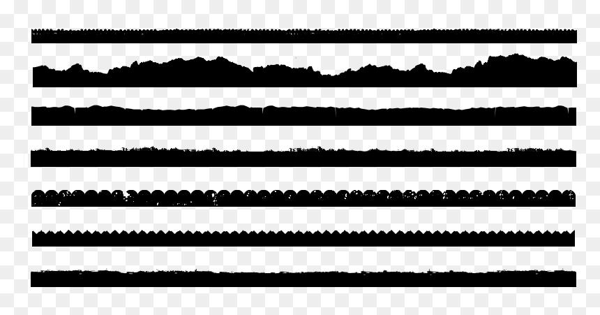 Monochrome, HD Png Download - bordes png