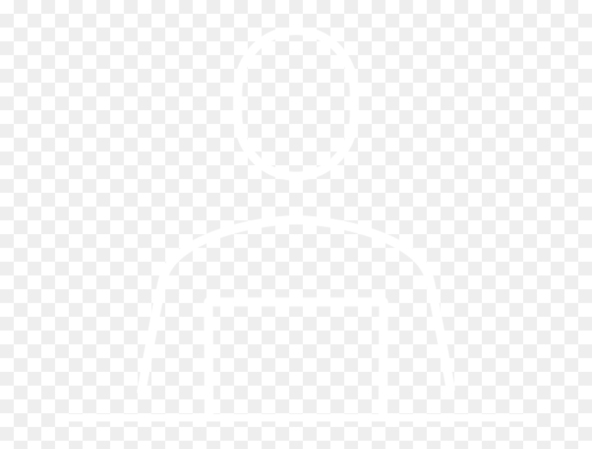 Minimalist Icon Of A Person Looking At A Computer Screen - Johns Hopkins Logo White, HD Png Download - person looking png