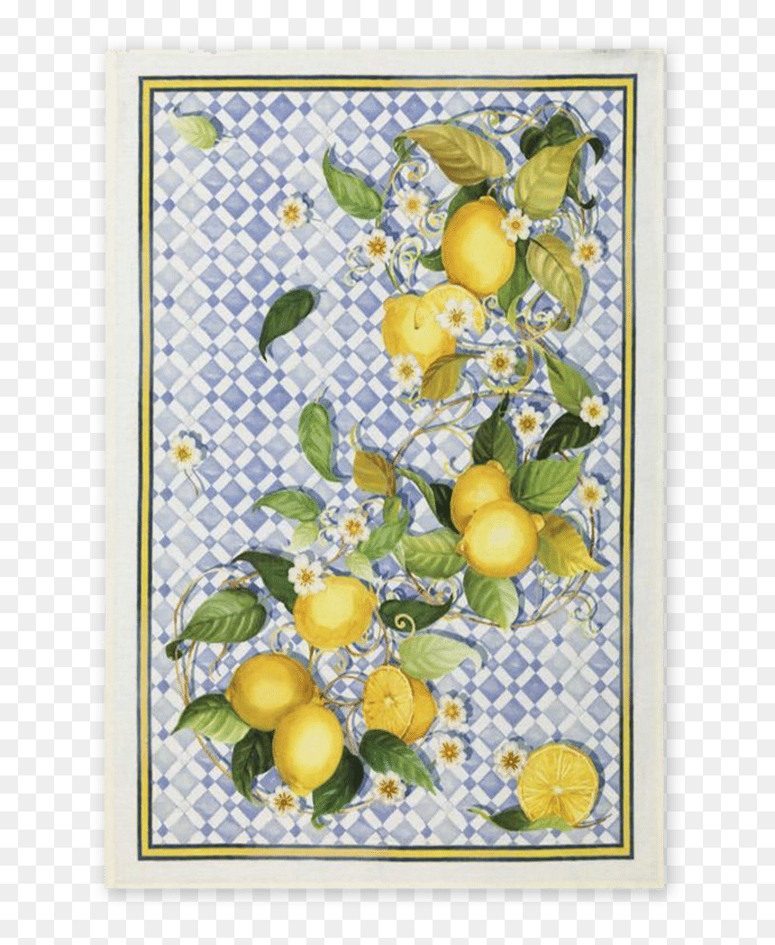 Lemon Tea Towel, HD Png Download - lemon tea png