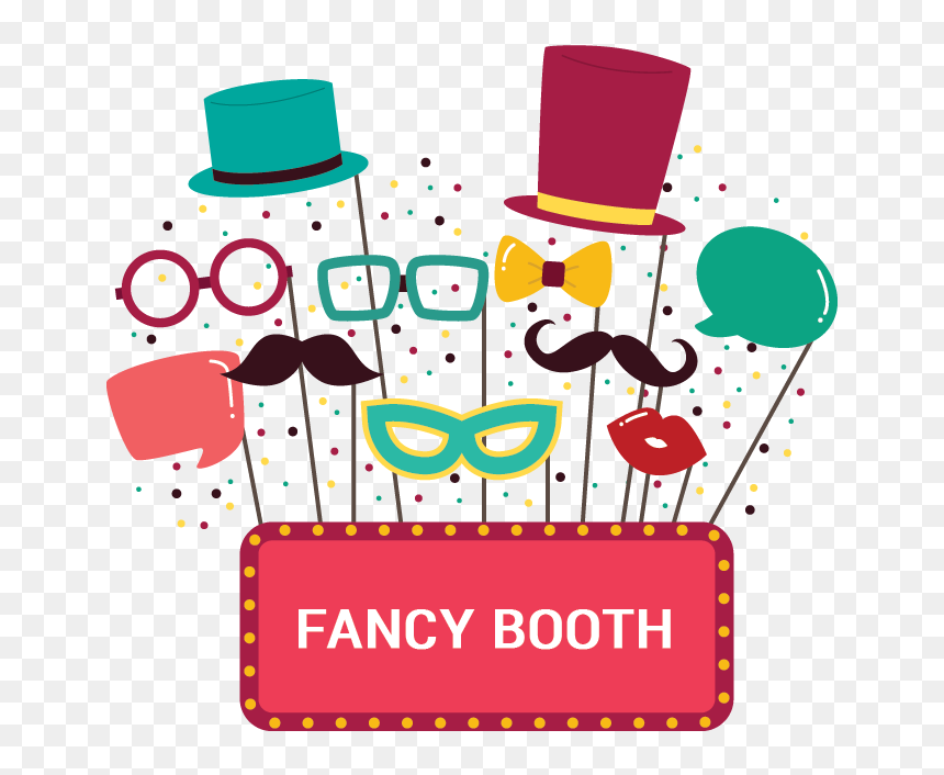 Make It Yours - Convite Festa A Fantasia Infantil, HD Png Download - photo booth hearts png