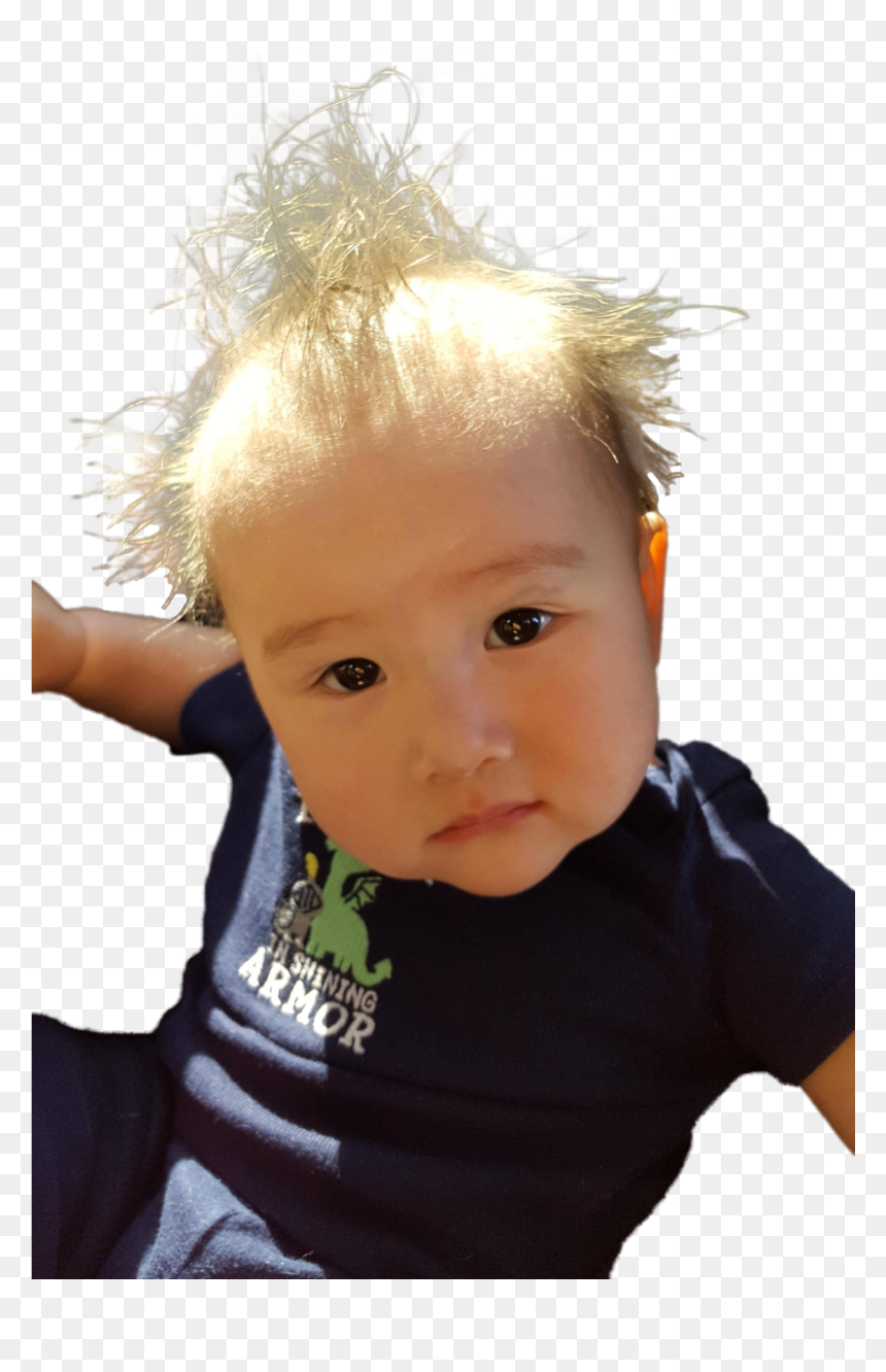 Toddler, HD Png Download - crazy hair png
