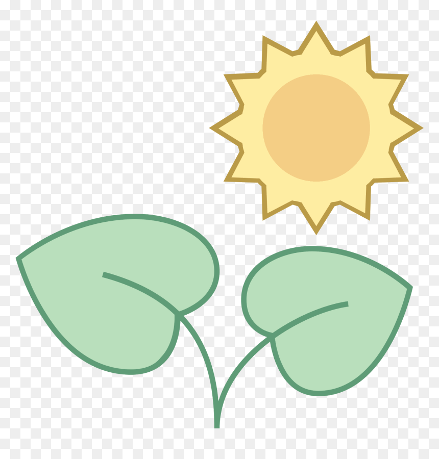Farmland Vector Sunbeam - Plants Under The Sun Icon, HD Png Download - sunbeam png
