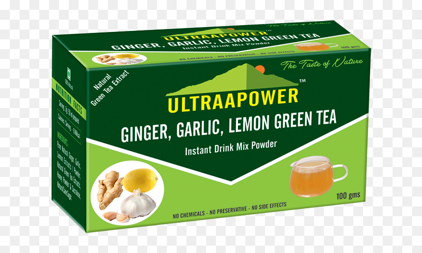 18 Greens, HD Png Download - lemon tea png