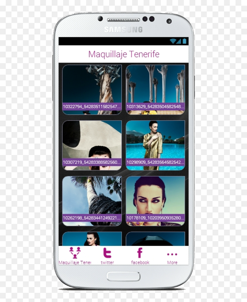 Smartphone, HD Png Download - maquillaje png