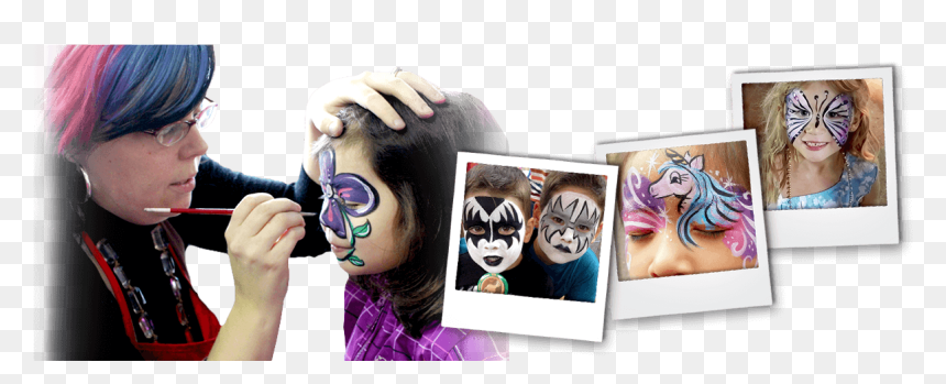 Face Painting Header - Mask, HD Png Download - face painting png