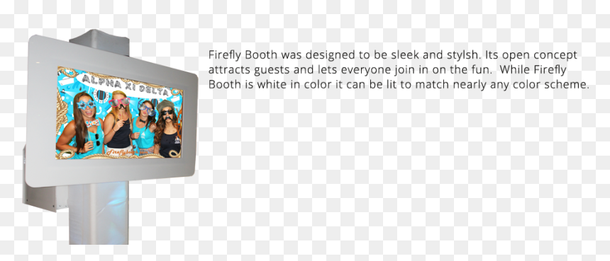 Firefly Booth Gradient With Texv2pngt - Graphics, Transparent Png - photo booth hearts png