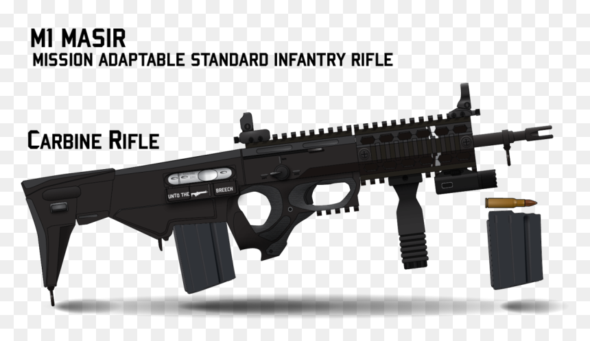 Vector Rifle Bullpup - Modernized M1 Carbine, HD Png Download - m1 garand png