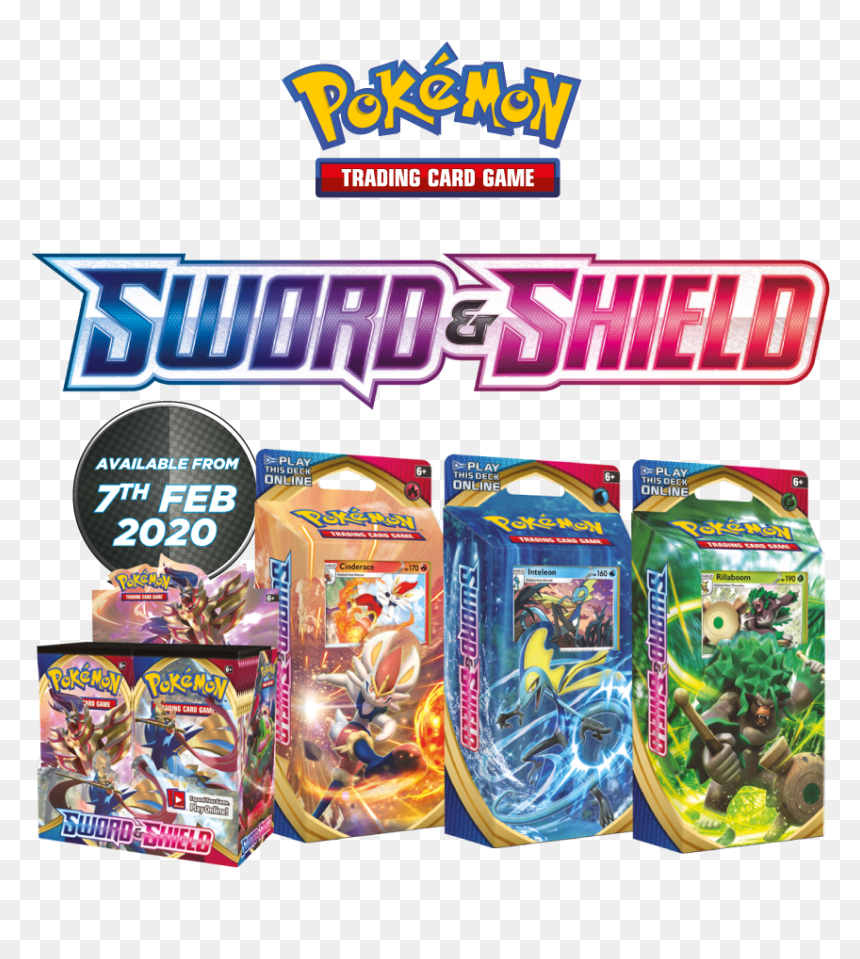 Sword And Shield Theme Deck, HD Png Download - pokemon cards png
