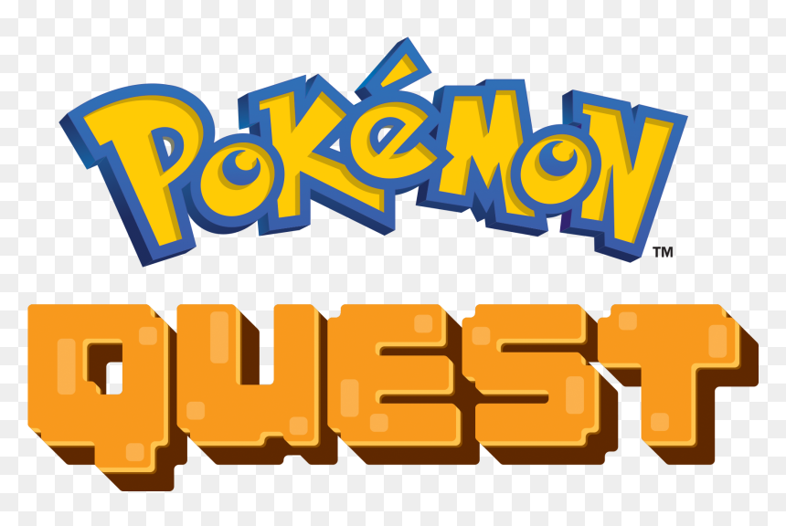 Pokémon Quest Rpg Now Available For Mobile Devices - Let's Go Eevee Logo, HD Png Download - pokemon trainer png