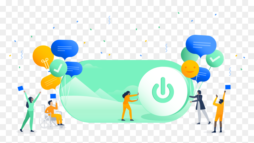 Atlassian Illustrations, HD Png Download - meeple png