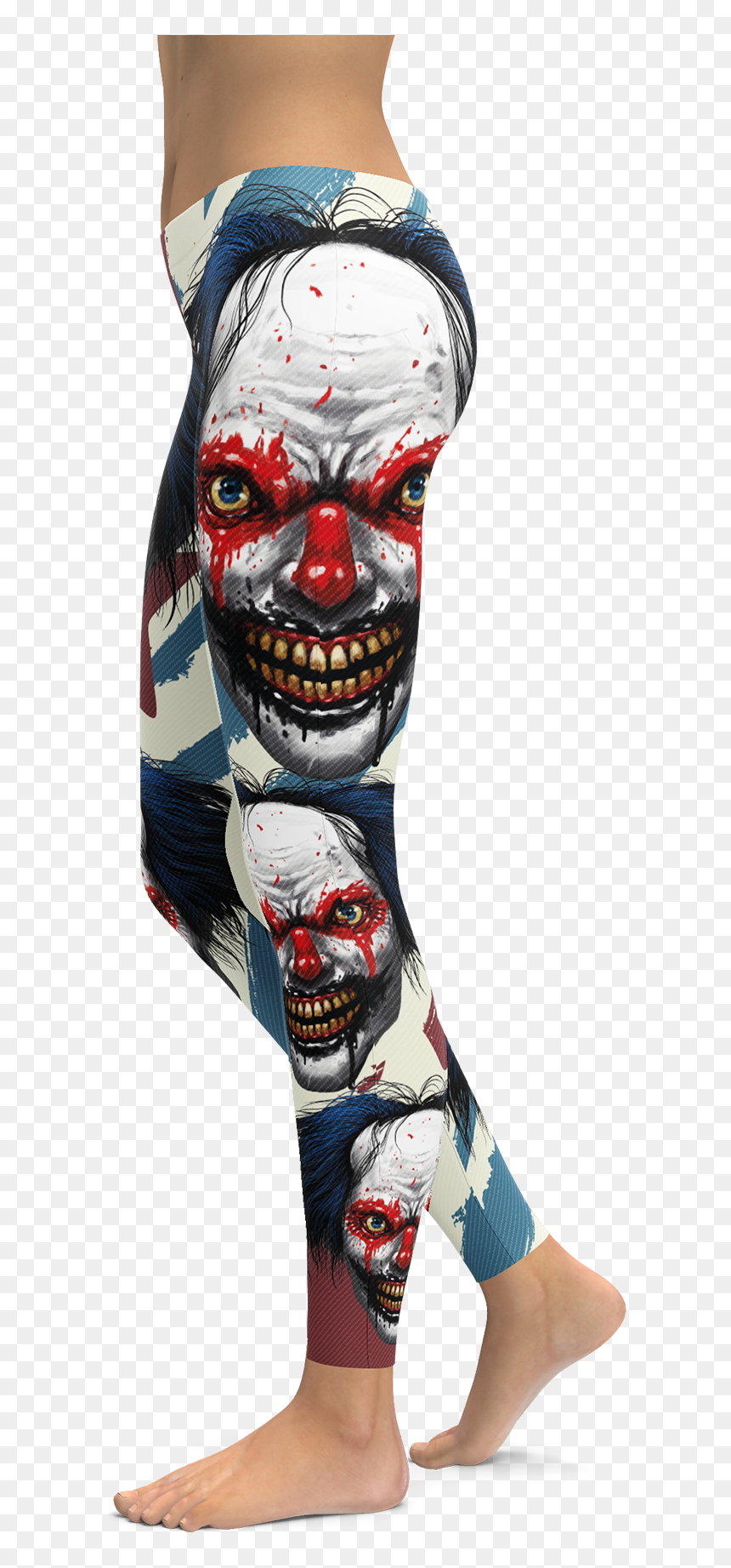 Killer Clown Leggings By Gearcrew , Png Download - President's Day, Transparent Png - killer clown png