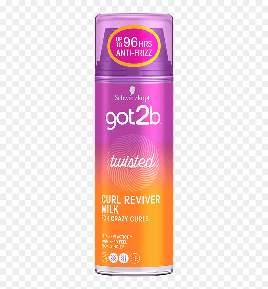 Got2b Com Twisted Curl Reviver - Cosmetics, HD Png Download - crazy hair png