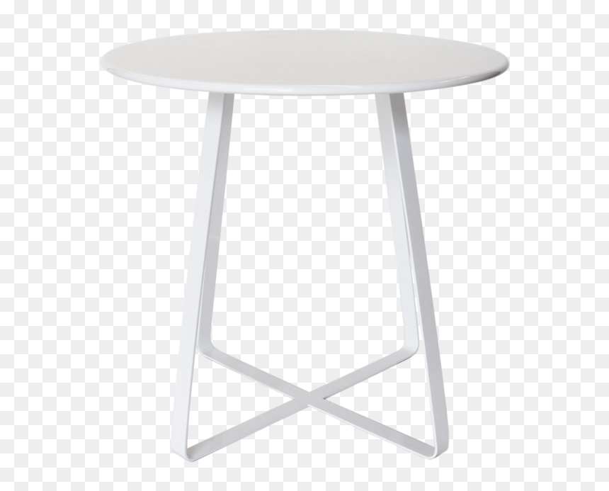 Havana Cafe Table White $55 Gst - Outdoor Table, HD Png Download - tables png