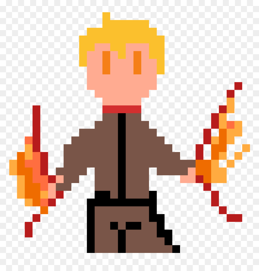 Fireman Clipart , Png Download - Class D Pixel Art, Transparent Png - fireman png