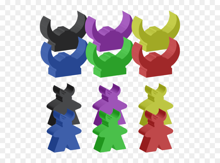 Champions Of Midgard - Grey Fox Games Champions Of Midgard /board Game Gfg96736, HD Png Download - meeple png