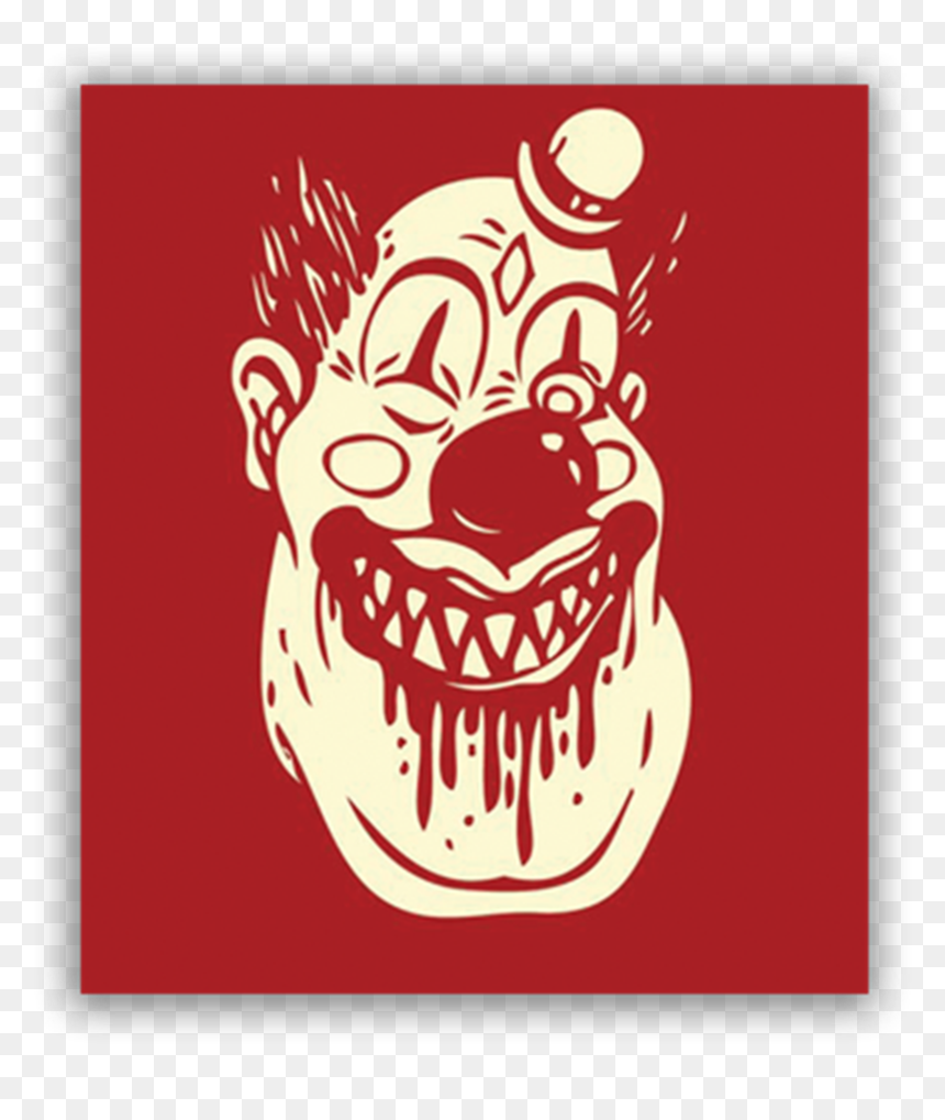 Greeting Card, HD Png Download - killer clown png