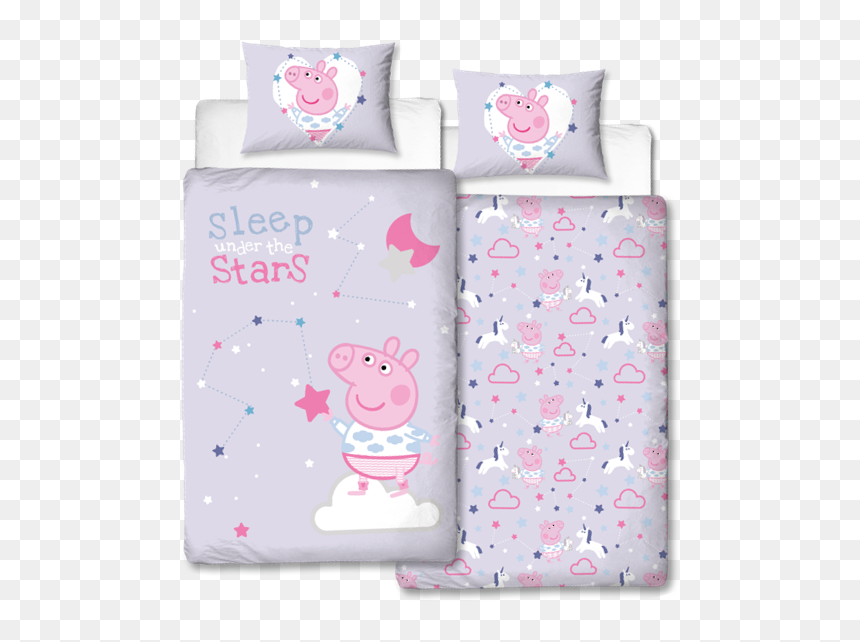 Bed Sheet, HD Png Download - peppa pig characters png