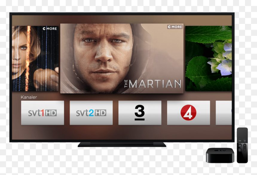 Canal Digital Apple Tv App - Apple Tv Tv App, HD Png Download - apple tv png