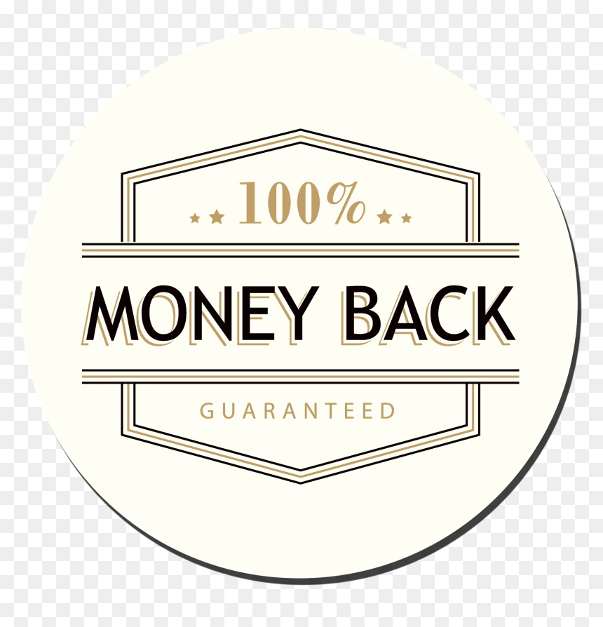 Label, HD Png Download - 30 day money back guarantee png