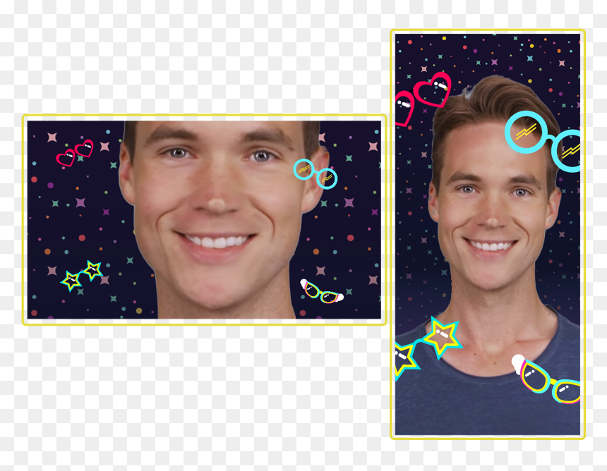 Collage, HD Png Download - snapchat stickers png