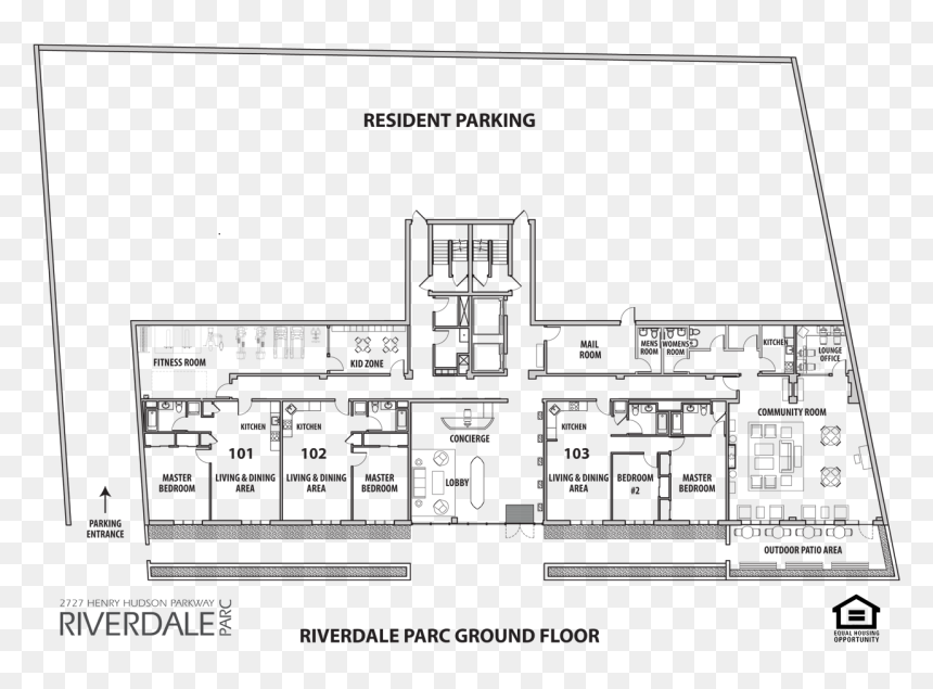 Equal Housing Lender , Png Download - Floor Plan, Transparent Png - equal housing opportunity png