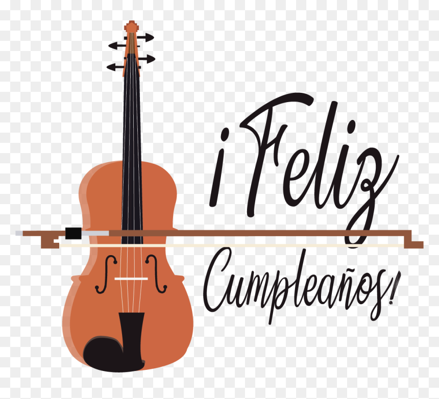 Feliz Cumpleaños Con Un Violín, HD Png Download - feliz cumpleanos png