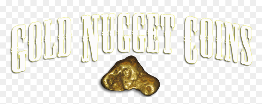 Gold Nugget Coins - Calligraphy, HD Png Download - gold nugget png