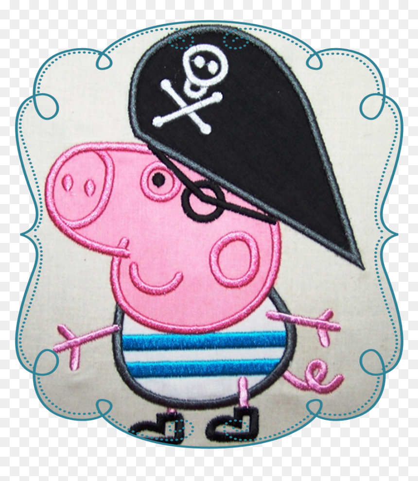 Ralph Pirate - Peppa Pig Pirate Png, Transparent Png - peppa pig characters png