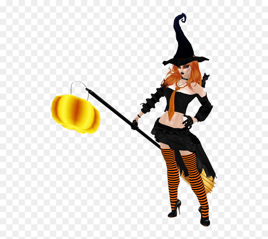 Cartoon, HD Png Download - halloween witch png