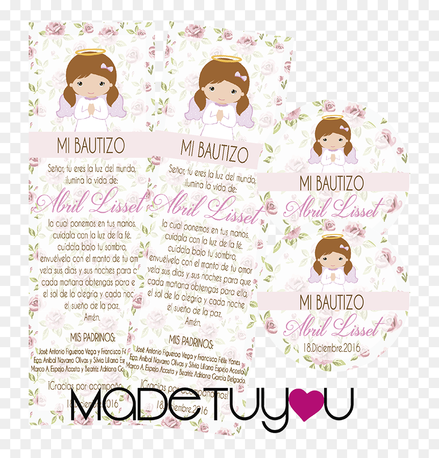 Label, HD Png Download - mi bautizo png