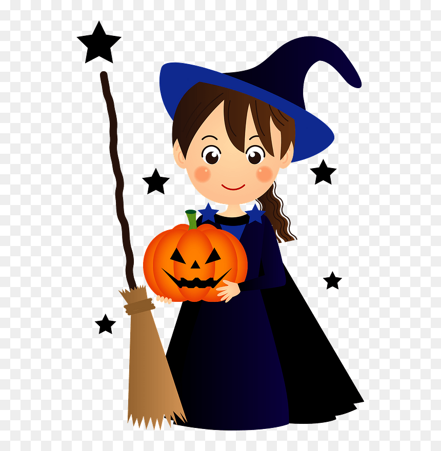 Witch Halloween Clipart - Clip Art, HD Png Download - halloween witch png