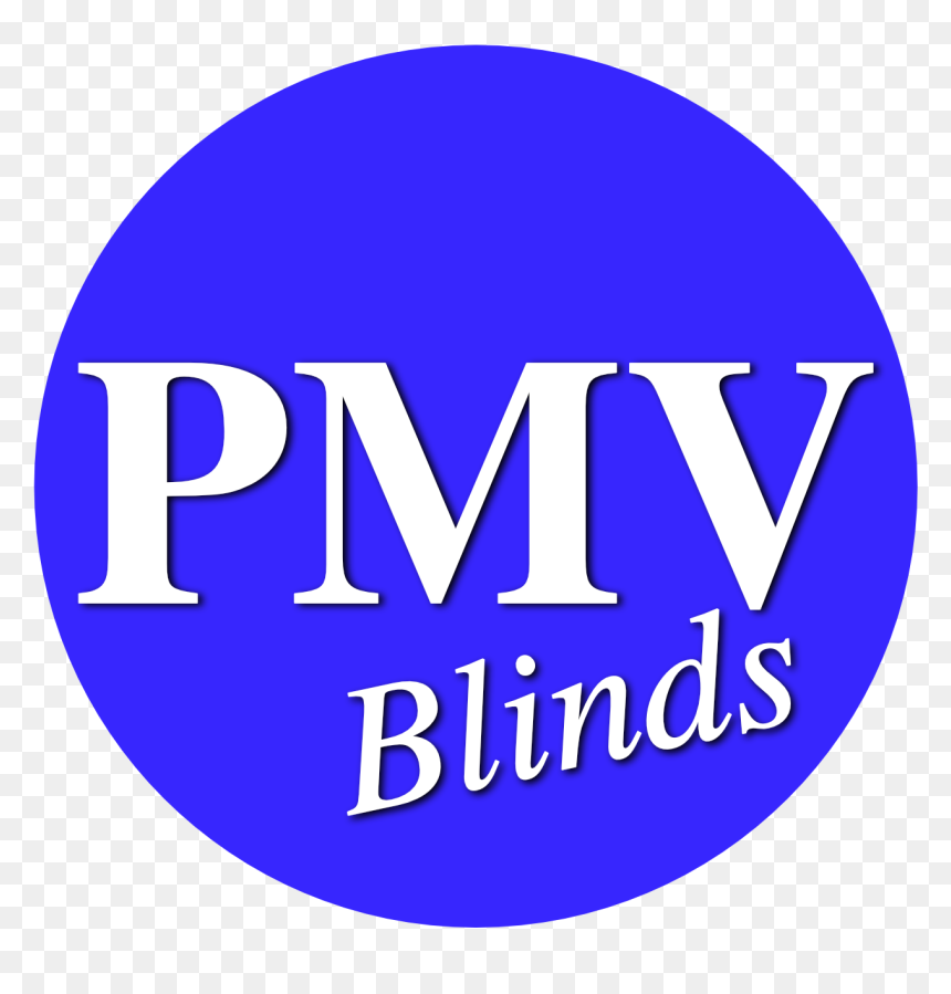 New Pmv Blinds Logo - Circle, HD Png Download - blinds png