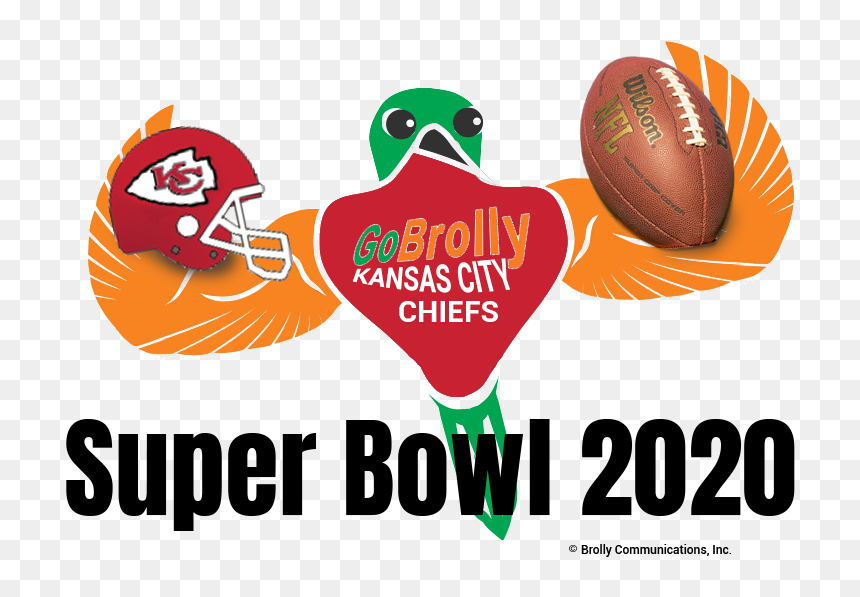 Gobrolly Bird Chiefs Football Super Bowl - Kick American Football, HD Png Download - superbowl 2017 png