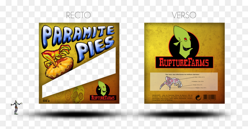 Paramite Pies Packaging By Lunaricecream-d4l3ztt - Rupture Farms, HD Png Download - pies png