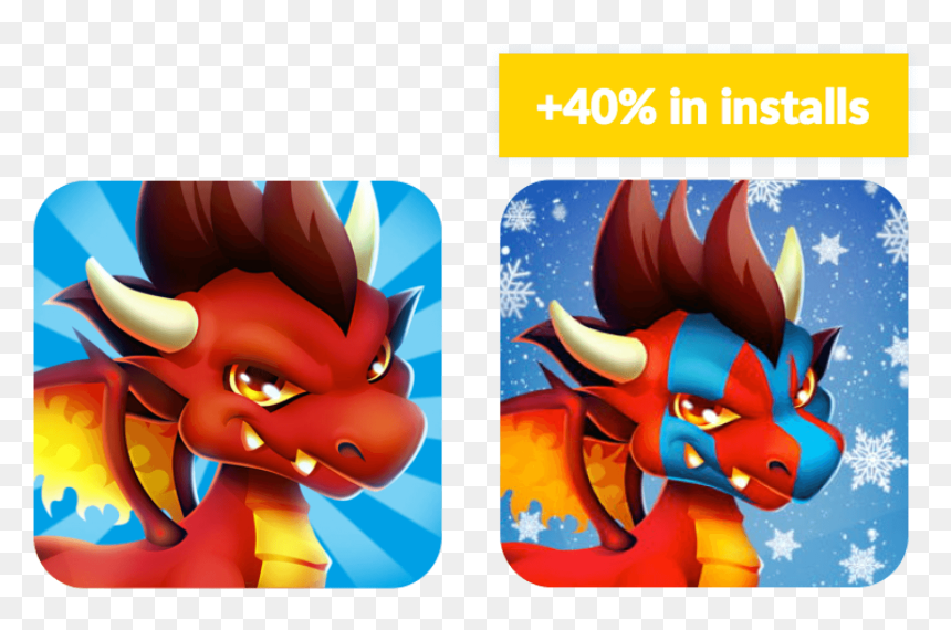 Optimizing Icons For Holidays With Splitmetrics - Cartoon, HD Png Download - app store icon png