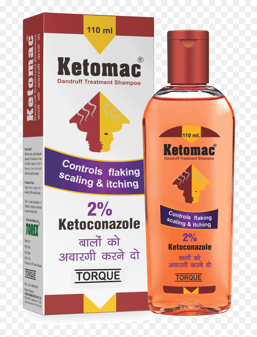 Org Ketomac Shampoo - Ketomac Anti Dandruff Shampoo, HD Png Download - shampoo png