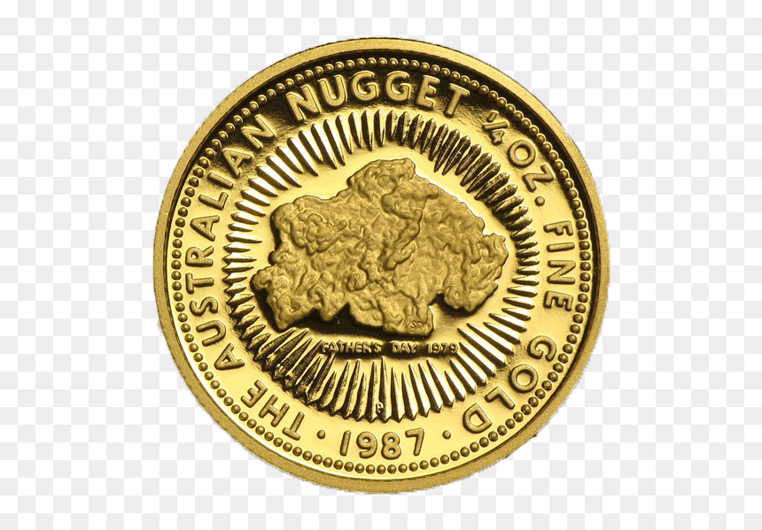 Australia 5 Dollar Gold Coin Whiptail Wallaby, HD Png Download - gold nugget png